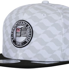 Boné do Corinthians I New Era 950 Oficial Sn Aba Reta - Adulto - Foto 4