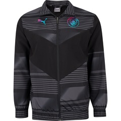 Jaqueta Manchester City Puma Prematch - Masculina - Foto 1