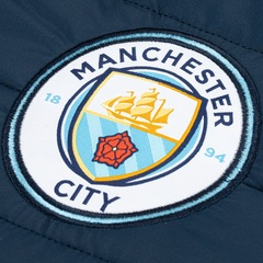 Jaqueta Padding de Moletom Manchester City com Capuz Masculina - Foto 6