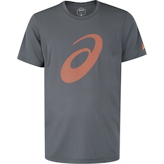 Camiseta ASICS Manga Curta Logo Espiral Crepe Okinawa - Masculina - Foto 5