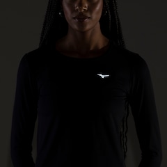 Camiseta Mizuno Manga Longa com Proteção UV - Feminina - Foto 5