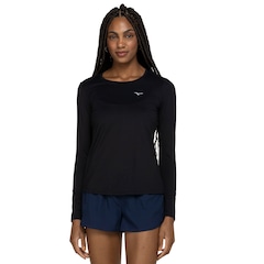 Camiseta Mizuno Manga Longa com Proteção UV - Feminina - Foto 2