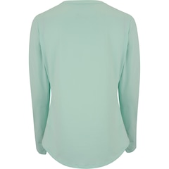 Camiseta Mizuno Manga Longa com Proteção UV - Feminina - Foto 2