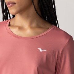 Camiseta Mizuno Manga Longa com Proteção UV - Feminina - Foto 4