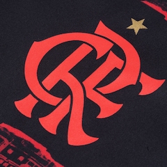 Camiseta do Flamengo Plus Size Masculina Braziline Hovel X - Foto 3
