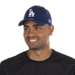 Boné Los Angeles Dodgers MLB Aba Curva New Era 920 Strapback Special - Adulto - Foto 2