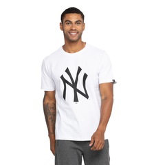 Camiseta New York Yankees MLB New Era Manga Curta Masculina Básico Essentials - Foto 2