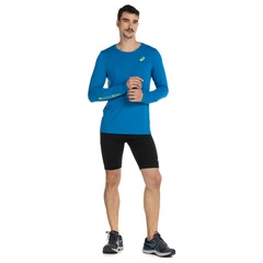 Camiseta ASICS Manga Longa Refletivo Yokohama - Masculina - Foto 4
