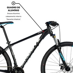 Mountain Bike Groove Hype 10 - Aro 29 - Freio a Disco Mecânico - Câmbio Shimano - 21 Marchas - Foto 3