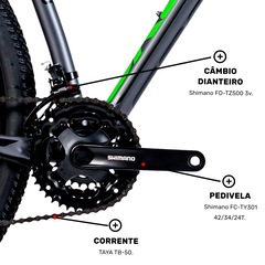 Mountain Bike Groove Hype 10  - Aro 29 - Freio a Disco Mecânico - Câmbio Shimano - Foto 9