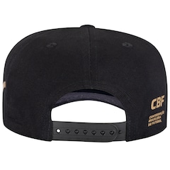 Boné do Brasil CBF Aba Curva Snapback Preto - Adulto - Foto 4