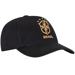 Boné do Brasil CBF Aba Curva Snapback Preto - Adulto - Foto 6