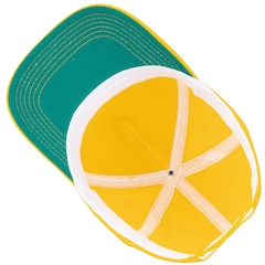 Boné do Brasil CBF Aba Curva Snapback Bordado - Adulto - Foto 7