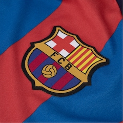 Kit de Uniforme de Futebol Infantil do Barcelona Camisa e Calção - Foto 8