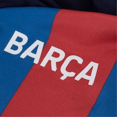 Kit de Uniforme de Futebol Infantil do Barcelona Camisa e Calção - Foto 9