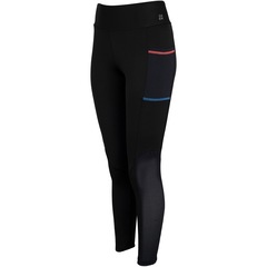 Calça Legging Feminina com Proteção Solar Oxer Corrida Bolso Lateral Baixa Compressão Cós Baixo - Foto 8