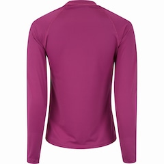 Camiseta Manga Longa Oxer com Proteção Solar UV Garden Lisa - Feminina - Foto 5