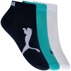 Kit de Meias Puma Sapatilha - Infantil - Foto 1