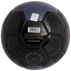 Bola Seleção do Brasil CBF Preta - Foto 3