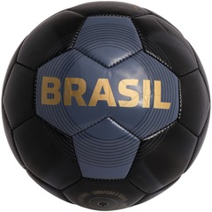 Bola Seleção do Brasil CBF Preta - Foto 1
