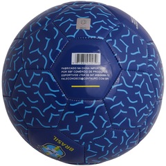 Bola de Futebol de Campo Seleção do Brasil CBF Azul - Foto 3