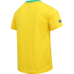 Kit de Uniforme de Futebol Infantil do Brasil CBF com Camiseta e Calção - Foto 5