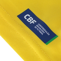 Kit de Uniforme de Futebol Infantil do Brasil CBF com Camiseta e Calção - Foto 11