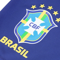 Kit de Uniforme de Futebol Infantil do Brasil CBF com Camiseta e Calção - Foto 15
