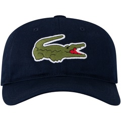 Boné Lacoste Aba Curva Strapback Navy 166 - Adulto - Foto 3