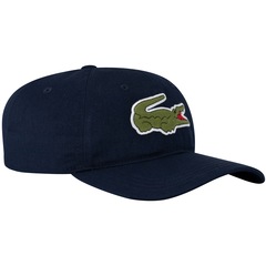 Boné Lacoste Aba Curva Strapback Navy 166 - Adulto - Foto 6