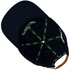 Boné Lacoste Aba Curva Strapback Navy 166 - Adulto - Foto 7