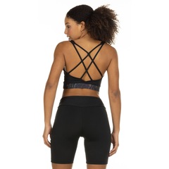 Top Fitness Sem Bojo Oxer Média Sustentação Cos Estampado - Adulto - Foto 3