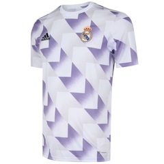 Camisa Pré-Jogo Real Madrid 22/23 adidas - Masculina - Foto 3