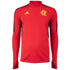 Blusa de Treino do Flamengo 22 Comissão adidas - Masculina - Foto 1