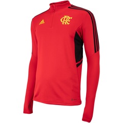 Blusa de Treino do Flamengo 22 Comissão adidas - Masculina - Foto 3
