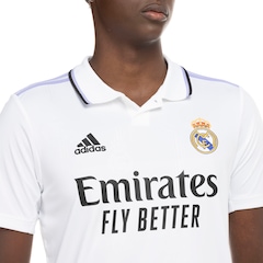 Camisa Polo Real Madrid I 22/23 adidas - Masculina - Foto 6