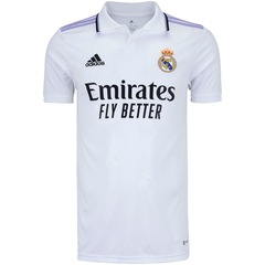 Camisa Polo Real Madrid I 22/23 adidas - Masculina - Foto 9