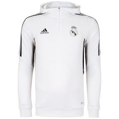 Blusa de Treino Real Madrid com Capuz 22 adidas - Masculina - Foto 1
