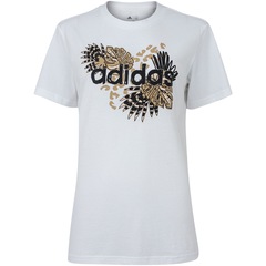 Camiseta adidas Manga Curta Gráfica Farm - Feminina - Foto 5