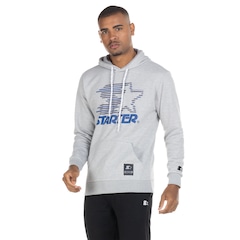 Blusa de Moletom Starter com Capuz Star Veloz T599 - Masculina - Foto 2