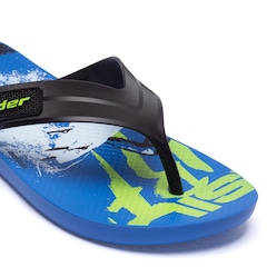 Chinelo Grendene Rider Strike Beach - Infantil - Foto 6