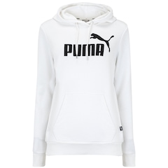 Blusão Puma Feminino com Capuz Essentials Logo Hoodie TR - Foto 1