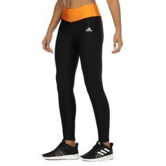 Calça Legging Feminina adidas Colorblock Lam - Foto 4