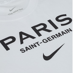 Camiseta PSG Nike Manga Curta Swoosh 22 - Masculina - Foto 3