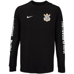 Camiseta Manga Longa do Corinthians 22 Voice Nike - Masculina - Foto 1