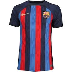 Camisa Barcelona I 22/23 Jogador Nike - Masculina - Foto 1