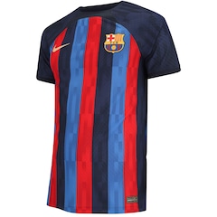 Camisa Barcelona I 22/23 Jogador Nike - Masculina - Foto 3