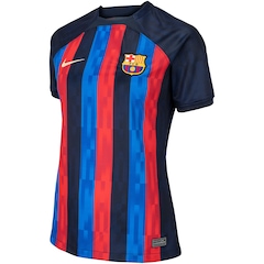 Camisa Barcelona I 22/23 Torcedor Nike - Feminina - Foto 3