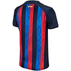 Camisa Barcelona I 22/23 Torcedor Nike - Feminina - Foto 4