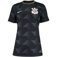 Camisa do Corinthians II 22 Stadium Nike - Feminina - Foto 1